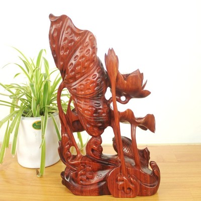 直批南通紅檀木雕 簡(jiǎn)約現(xiàn)代手工家居工藝品的升值之選